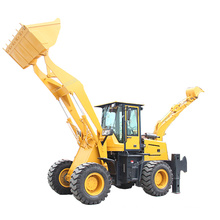 Mini 40hp tractor with front end loader and backhoe for sale